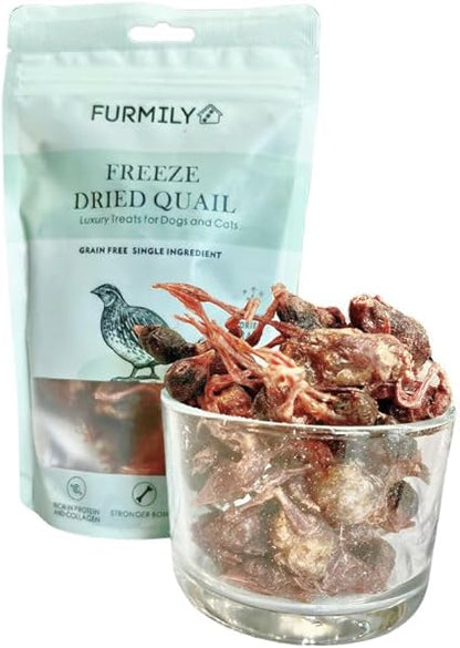 Freeze Dried Whole Quail