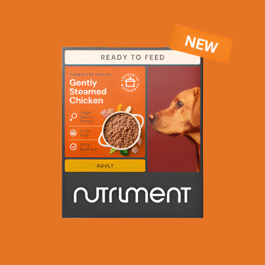 Nutriment Gently Steamed Chicken Complete  For Dogs - 395g