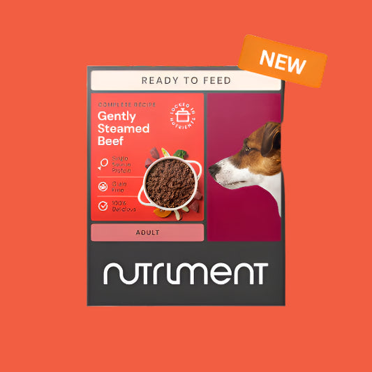 Nutriment Gently Steamed Beef Complete  For Dogs - 395g