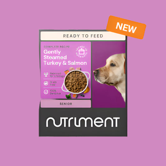 Nutriment Gently Steamed Turkey & Salmon Complete For Dogs - 395g