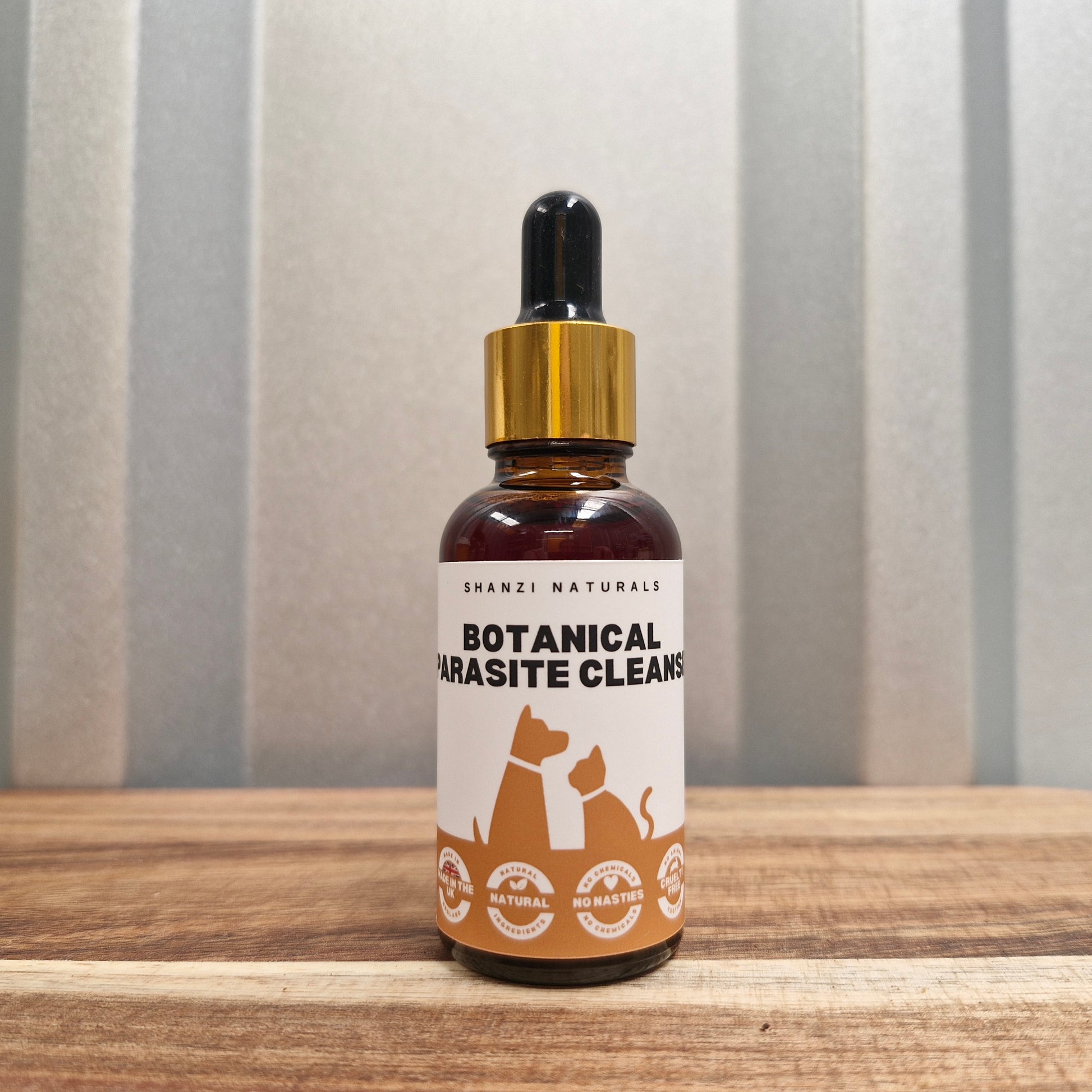 Botanical Parasite Cleanse tincture for dogs and cats – 30ml bottle